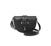 Fossil Bolso bandolera Harwell para mujer, Negro, 16.5 cm L x 5.1 cm W x 11.4 cm H