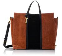 FOSSIL shopper bolsa Carmen Tote Brown / Black