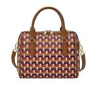 Fossil Bolso satchel para mujer Williamson de tejido recubierto de poliuretano, ZB11019564