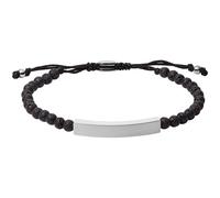 FOSSIL brazalete Semi-Precious Plaque Bracelet Black