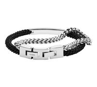 FOSSIL brazalete Vintage Casual Double-Strand Bracelet Black