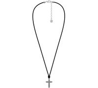 FOSSIL Cadena negro / plata One Size EUR