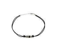 FOSSIL Cadena negro / plata One Size negro / plata