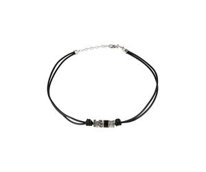 FOSSIL Cadena negro / plata One Size negro / plata