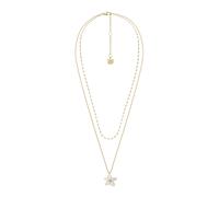 Fossil Sutton Mujer Collar de acero inoxidable tono dorado, JF04969710