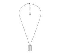 Fossil Men's Stainless steel with lobster clasp closure Dog tag necklace
