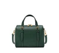 Fossil Carlie, Bolsa Satchel Mujeres, Verde, 25.4 x 14 x 20.3 cm