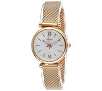 Fossil Carlie ES4433 - Reloj de Pulsera para Mujer, Esfera de nácar, Acero Inoxidable, Pulsera