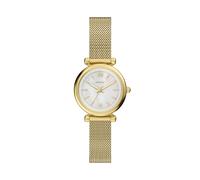 FOSSIL Reloj analógico 'Carlie' oro / blanco perla One Size oro / blanco perla