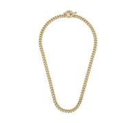Fossil Carlie T-Bar JF04956710 - Collar de acero inoxidable dorado para mujer
