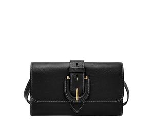 Fossil Cartera bandolera para mujer Harwell de piel LiteHide™, ZB11001001