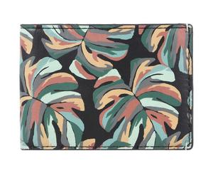 Fossil Cartera Bronson de cuero 10,5 cm multicolor