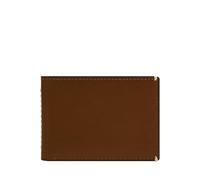 Fossil - Cartera de cuero para hombre, delgada, minimalista, plegable con bolsillo frontal para hombre, Talla única