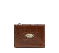 Fossil Cartera de Piel para Hombre, Delgada, Minimalista, Bolsillo Frontal, Andrew Cognac, Talla única