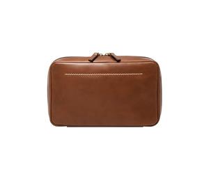 Fossil Cartera Kit de Viaje de Piel para Hombre