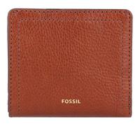 Fossil Cartera Logan de cuero RFID 10 cm marrón