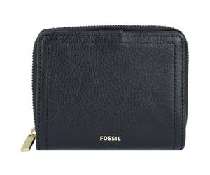 Fossil Cartera Logan Piel RFID 11 cm negro