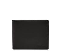 Fossil Cartera para Hombre - Bifold Derrick Monedero Grande RFID Cuero ML3687001 - 11,43 cm de Largo x 1,9 cm de Ancho x 9,4 cm de Alto, Negro, 11.43 cm L x 1.9 cm W x 9.4 cm H