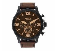 Fossil Cinturones de Piel con Hebilla marrón para Hombre