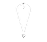 Fossil Collar de acero inoxidable plateado para Mujer, JF04836040, Talla única, Acero inoxidable, No es una piedra preciosa, Plata Perla