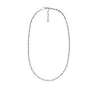 Fossil Collar de mujer de acero inoxidable o latón con cierre basculante