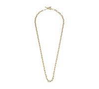 Fossil Collar de mujer de acero inoxidable o latón con cierre basculante