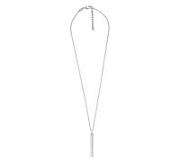 Fossil Collar Hombre, Harlow Linear Texture Cadena, Plata, Tono plateado