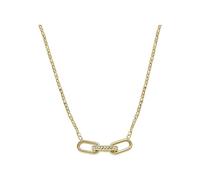 Fossil Collar Mujer, Heritage Cadena Acero Inoxidable, Dorado, Oro Cosecha