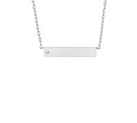 Fossil Collar Para Mujer, 40 Cm + 5 Cm De Extensión Collar Plateado De Acero Inoxidable, JOF00434040