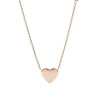 Fossil Collar Para Mujer Vintage Iconic, Longitud Total: 45.7 Cm + 5.1 Cm Extensión Cadena Collar De Acero Inoxidable Dorado, JF03080710