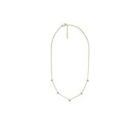 Fossil Collar Station Sutton Trio Glitz de acero inoxidable en tono dorado para mujer, JF04115710