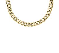 Fossil Collier chaîne Bold Chains en Acier inoxydable, doré, pour Homme, JF04612710, Oro Amarillo