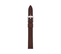 Fossil Correa de piel para mujer, 14 mm, color marrón, S141219, marrón, 14 mm, Casual