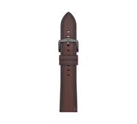 Fossil Correa para hombre LiteHide de piel marrón, 22 mm, S221497, marrón, 22 mm, Casual