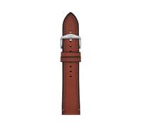 Fossil Correa para hombre LiteHide de piel marrón, 22 mm, S221504, marrón, 22 mm, Casual