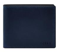 Fossil Derrick, Accesorio de Viaje-Billetera Plegable Hombres, Azul, Small