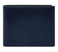 Fossil Derrick, Accesorio de Viaje-Billetera Plegable Hombres, Azul, Small