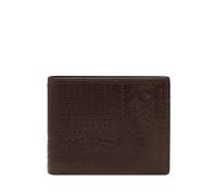 Fossil Derrick, Accesorio de Viaje-Billetera Plegable para Hombre, Brown, X-Small
