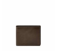 Fossil Derrick, Accesorio de Viaje-Billetera Plegable para Hombre, Gris, X-Small