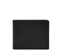 Fossil Derrick - Cartera de Piel para Hombre (11,5 x 2 x 9 cm), Negro, 10.9 cm L x 1.27 cm W x 8.9 cm H