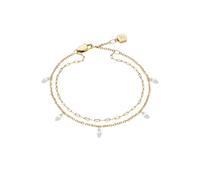 Fossil Ellis JF04895710 - Pulsera de acero inoxidable en tono dorado para mujer