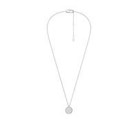 Fossil Ellis Mujer Collar de acero inoxidable tono plateado, JF04978040