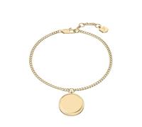 Fossil Ellis Mujer Pulsera de acero inoxidable en tono dorado, JF04979710