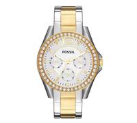 Fossil es3204 reloj reloj de pulsera femenino cuarzo acero inoxidable