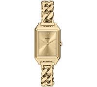 Fossil ES5478 Raquel - Reloj de pulsera para mujer, acero inoxidable, chapado en oro, 5 bar, analógico y dorado