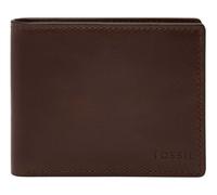 FOSSIL estuche de tarjetas Derrick RFID Bifold Dark Brown