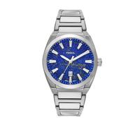 Fossil Everett FS6058 - Reloj de cuarzo para hombre con esfera azul