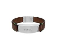 Fossil Everett Hombre Pulsera de cuero marrón, JF04988040