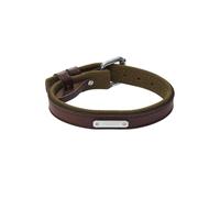 Fossil Everett JA7315998 - Pulsera de cuero marrón para hombre