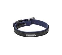 Fossil Everett JA7316998 - Pulsera de cuero negro para hombre